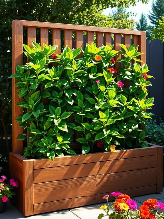 decorative outdoor privacy screen
