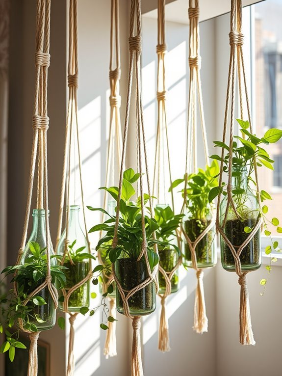 decorative plant holders crafted