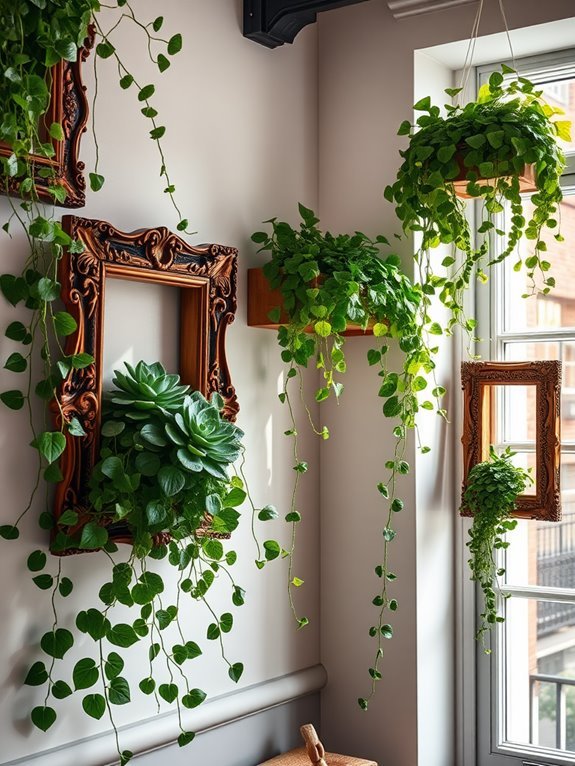 decorative planter picture frames