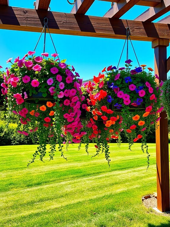 decorative suspended plant holders
