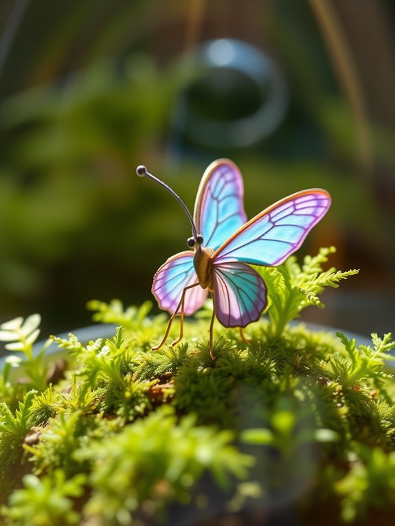 delicate butterfly decorative piece