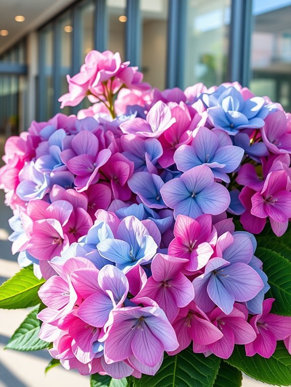 delicate floral arrangement set