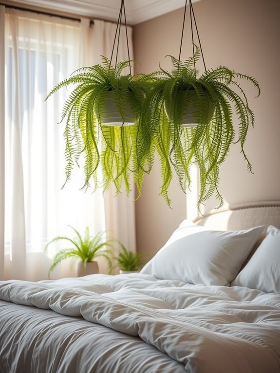 delicate green foliage plant