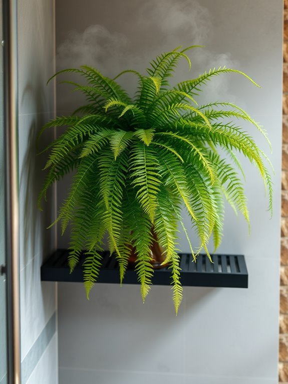 delicate lacy green foliage
