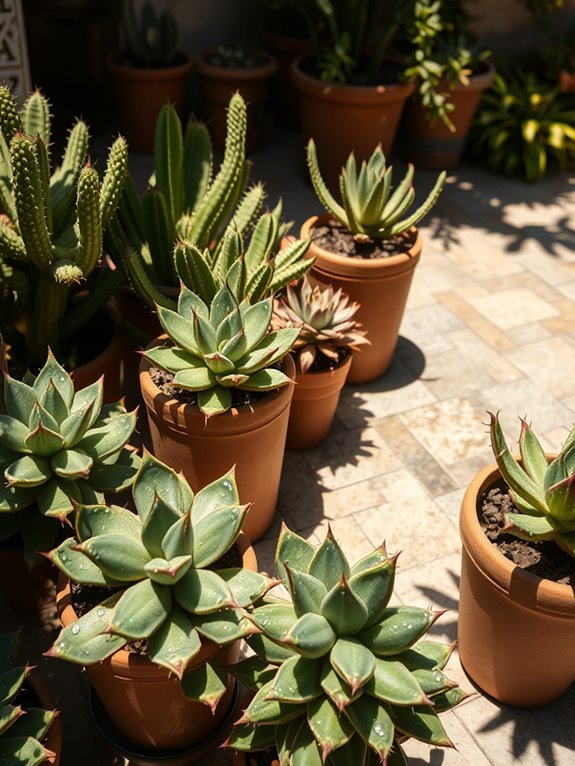 distinctive plant forms showcased
