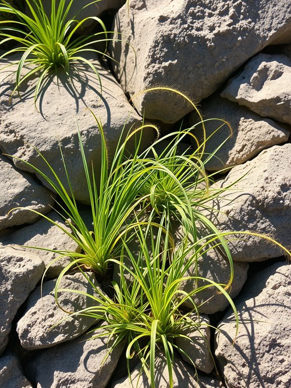 diverse aquatic grass species