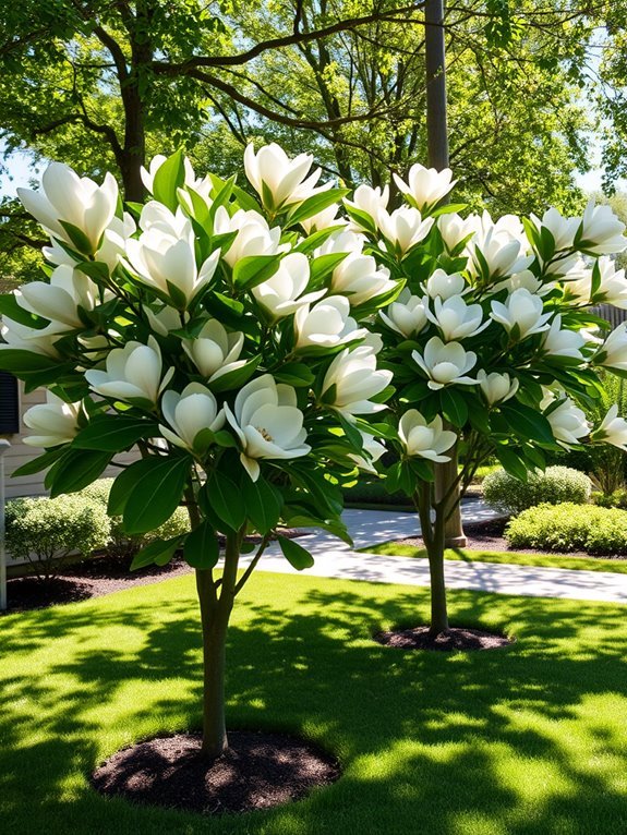 dwarf evergreen flowering tree