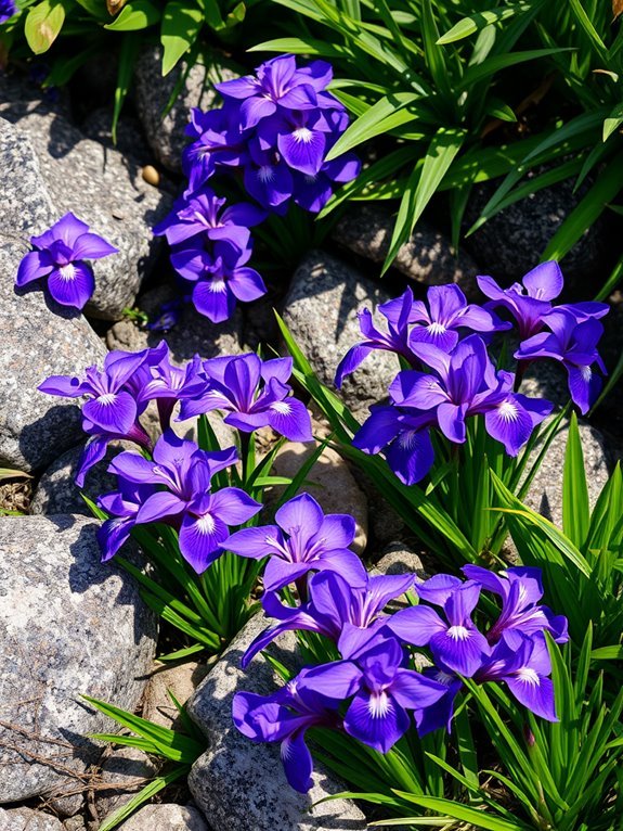 dwarf iris flower species