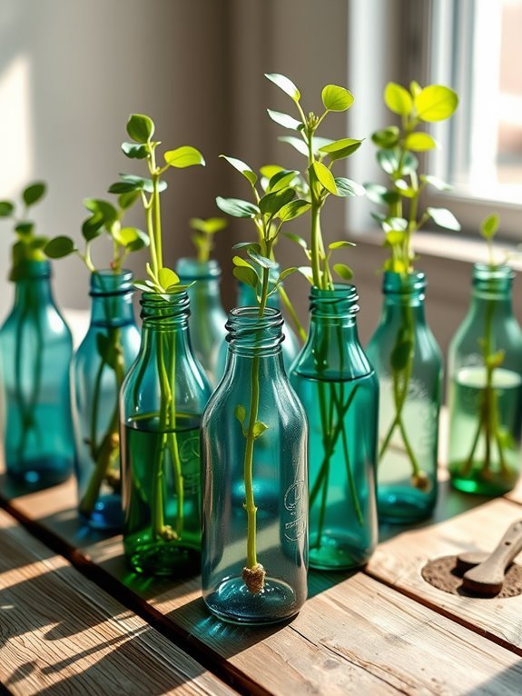 eco friendly bottle gardens