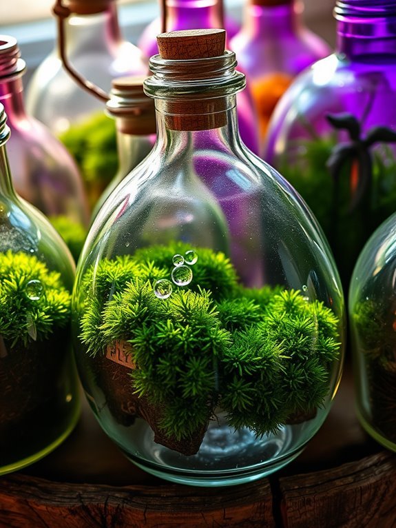 eco friendly moss arrangement