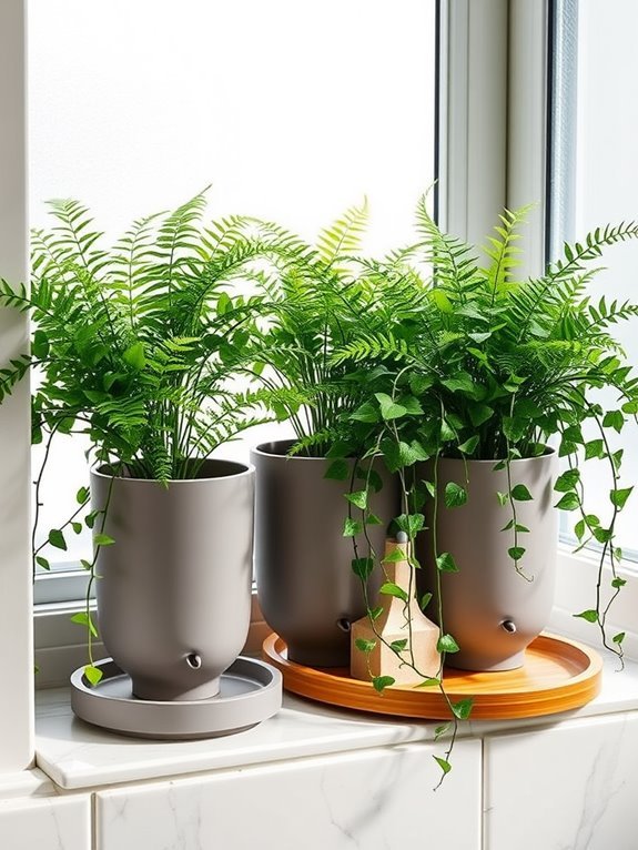 efficient water management planters