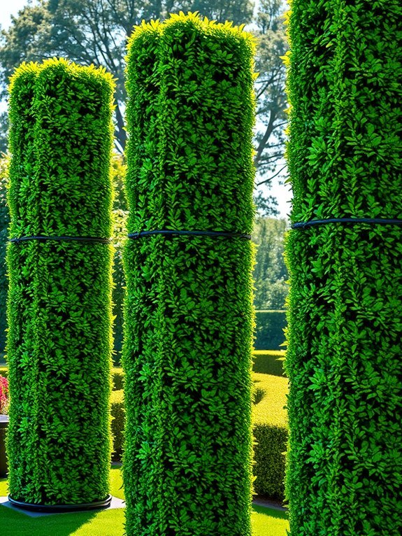 elegant artificial greenery structures
