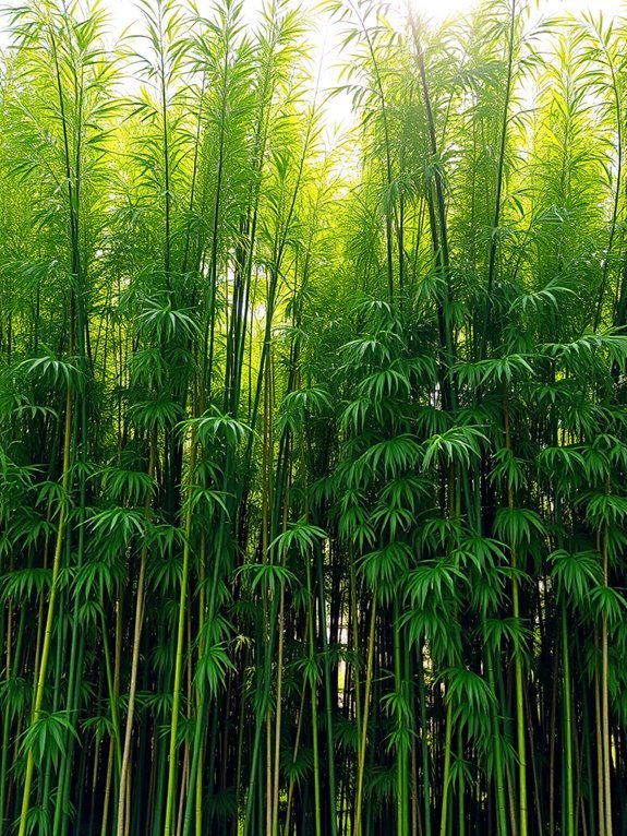 elegant clumping shade loving bamboo