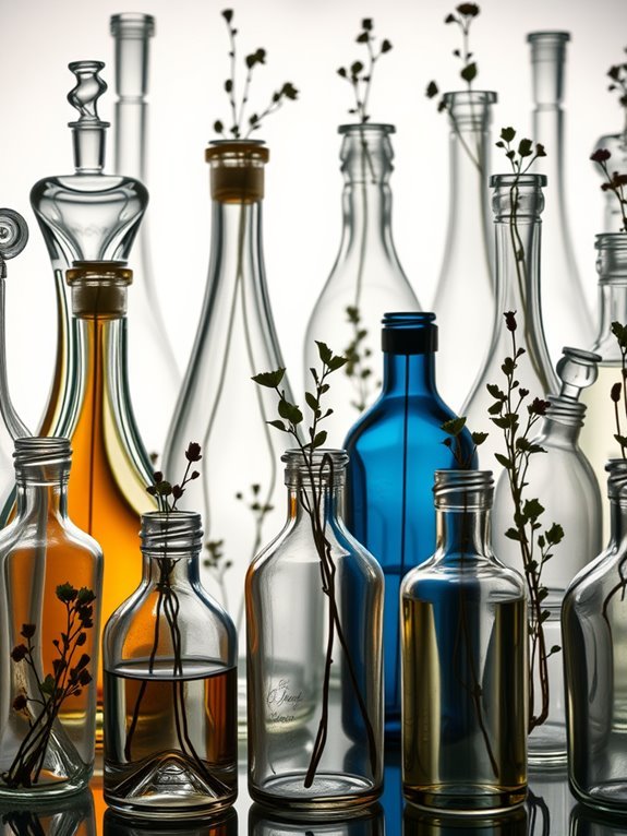 elegant container for oils
