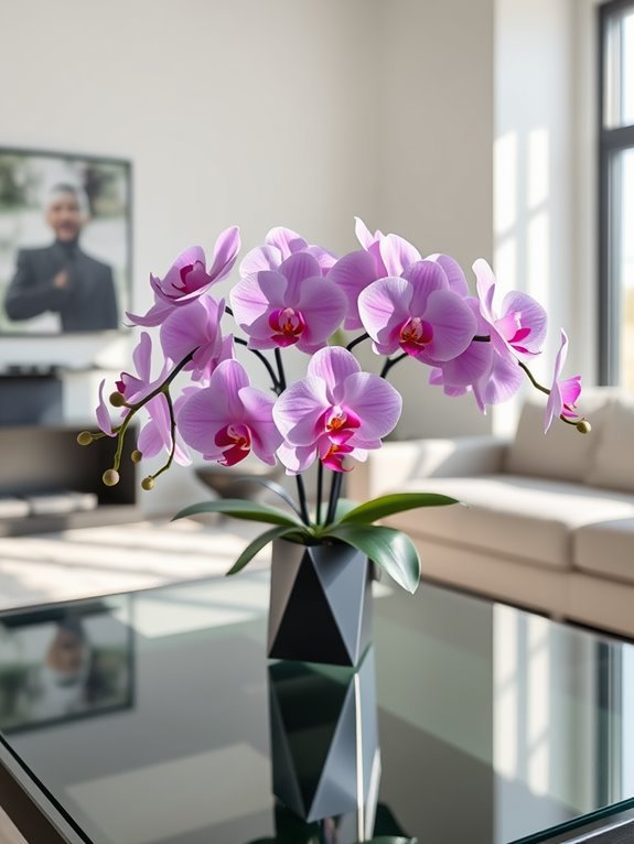 elegant floral display creation