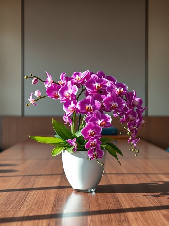 elegant floral display design