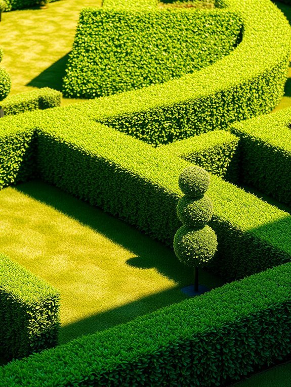 elegant green decorative plants