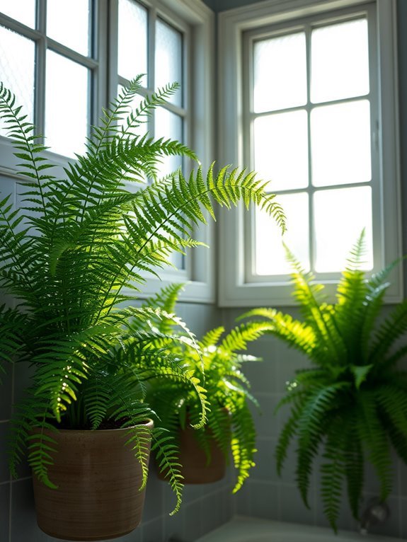 elegant green feathery foliage