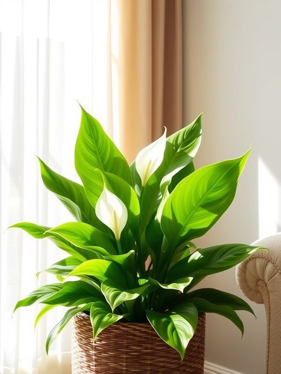 elegant indoor plant beauty