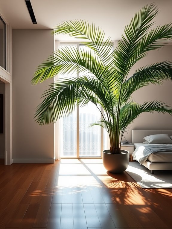 elegant indoor tropical plant
