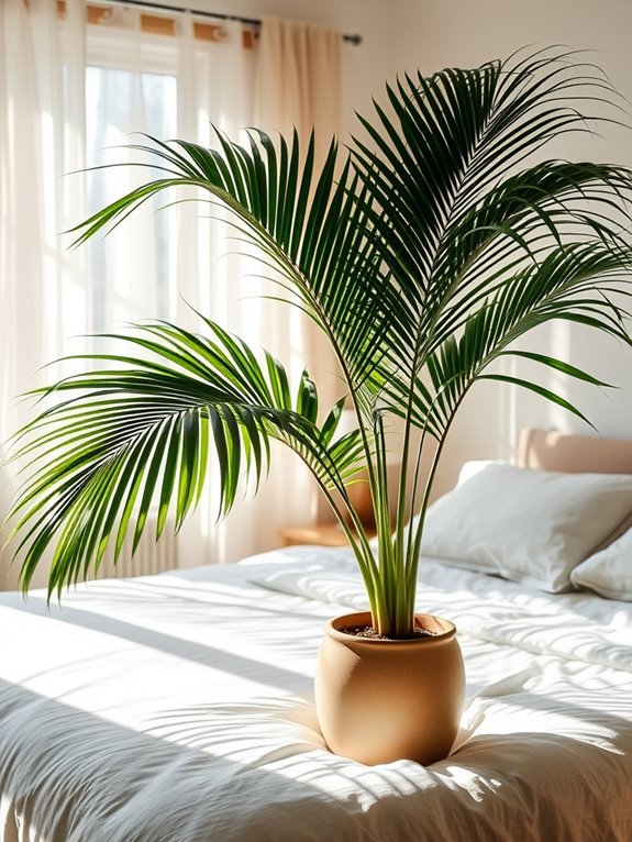 elegant indoor tropical plant