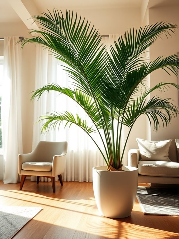 elegant indoor tropical plant
