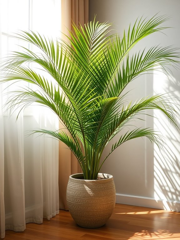 elegant indoor tropical plant