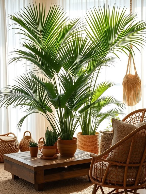 elegant indoor tropical plant