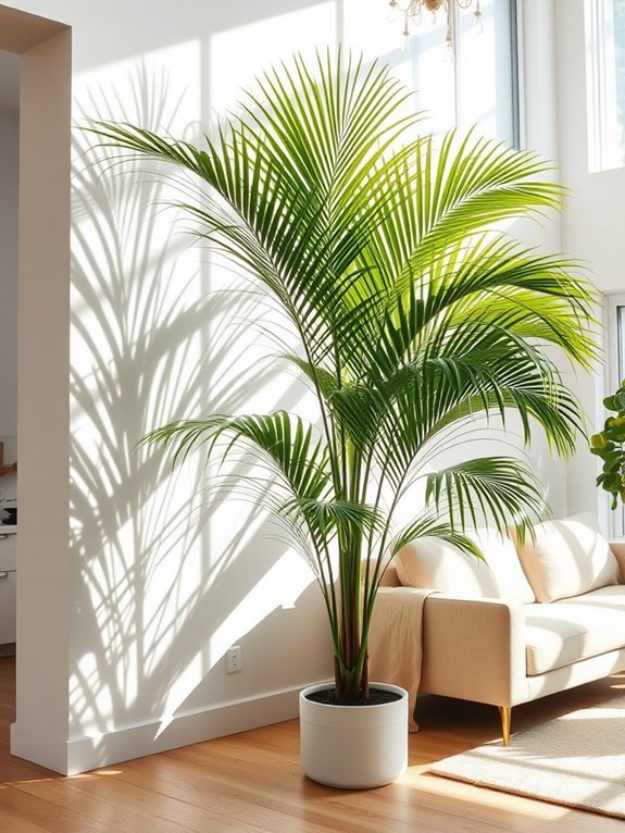 elegant indoor tropical plant