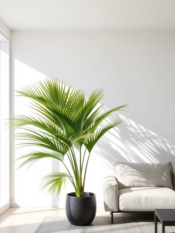elegant indoor tropical plant