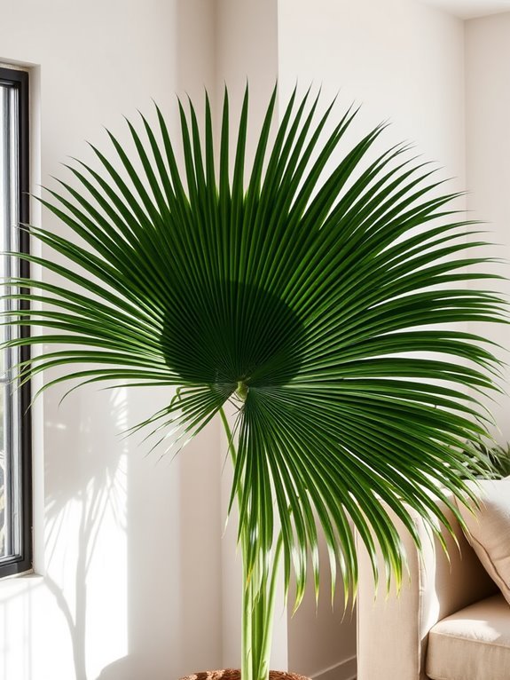 elegant tropical foliage plant