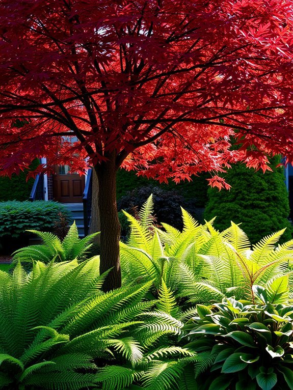 elegant vibrant tree species