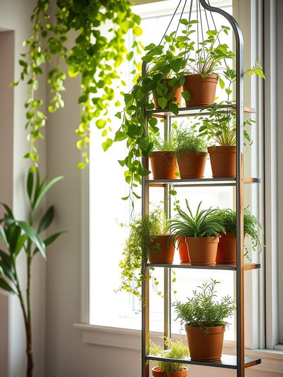 elevated display for plants