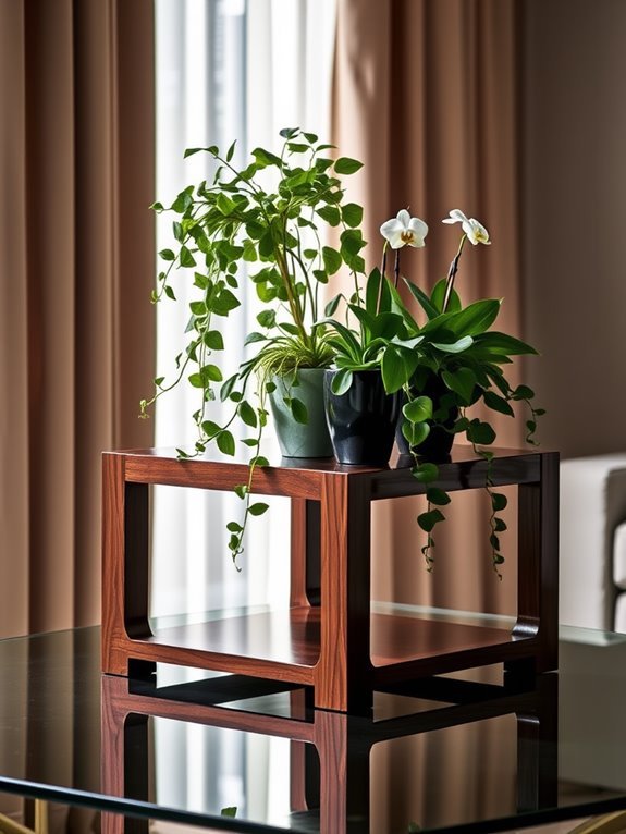 elevated display for plants