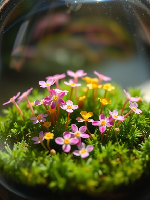 enchanting floral fairy garden