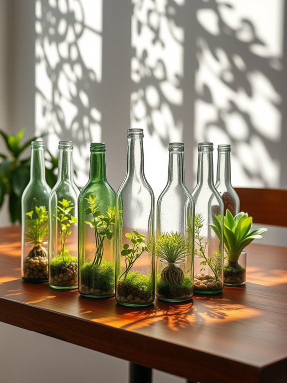 enchanting miniature glass garden