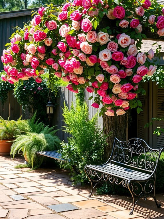 eternal elegance with faux roses
