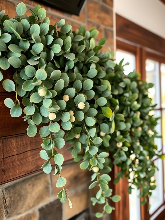 eucalyptus decorative plant garland