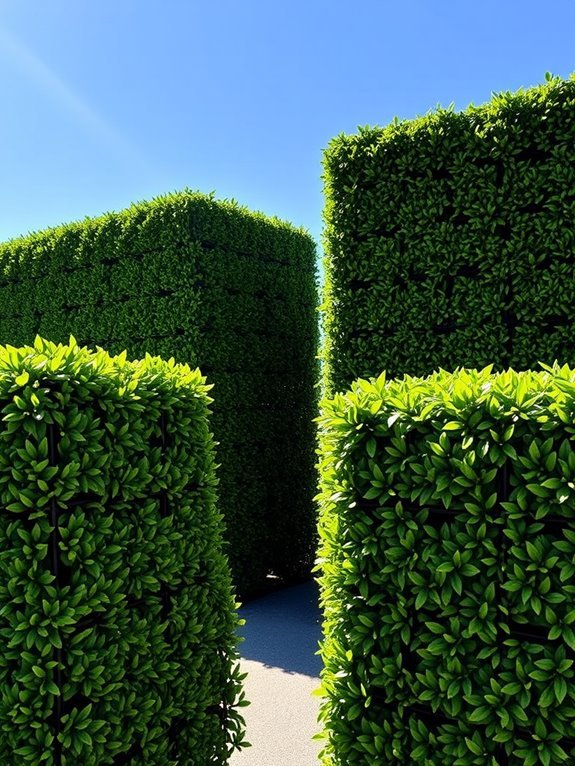 event boxwood hedge decor