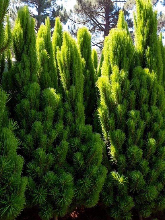 evergreen coniferous tree species
