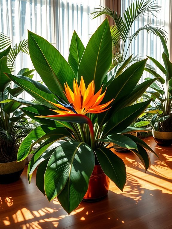 exotic tropical flower beauty