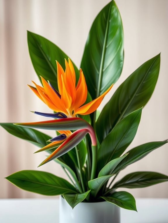 exotic tropical flowering plant
