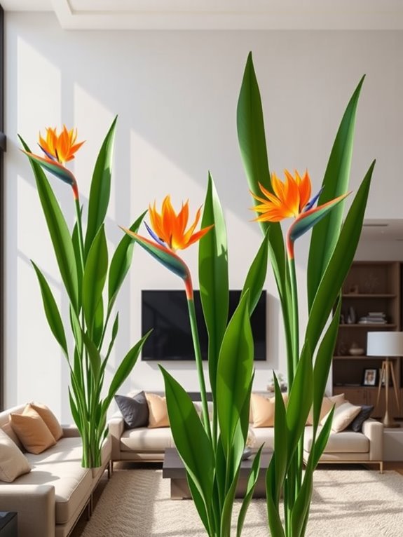 exotic tropical flowering plant