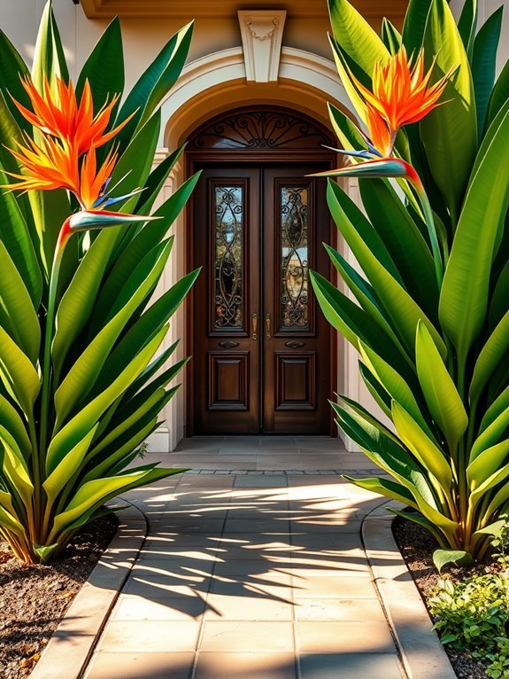 exotic tropical flowering plant