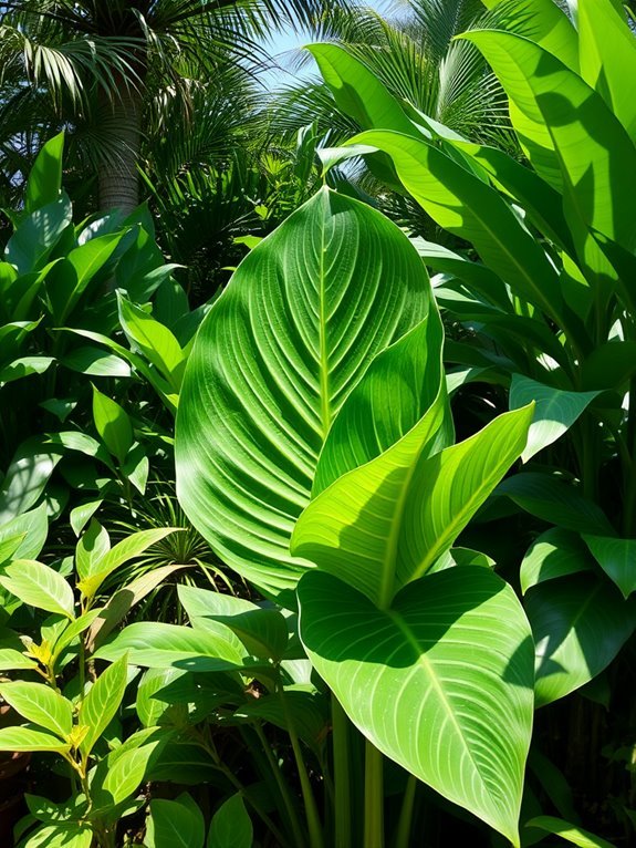 exotic tropical houseplant variety