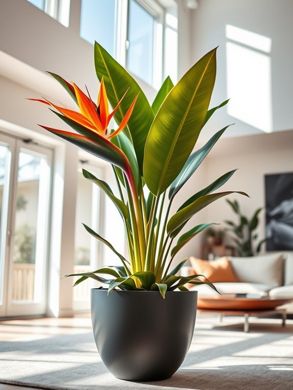 exotic vibrant tropical flower