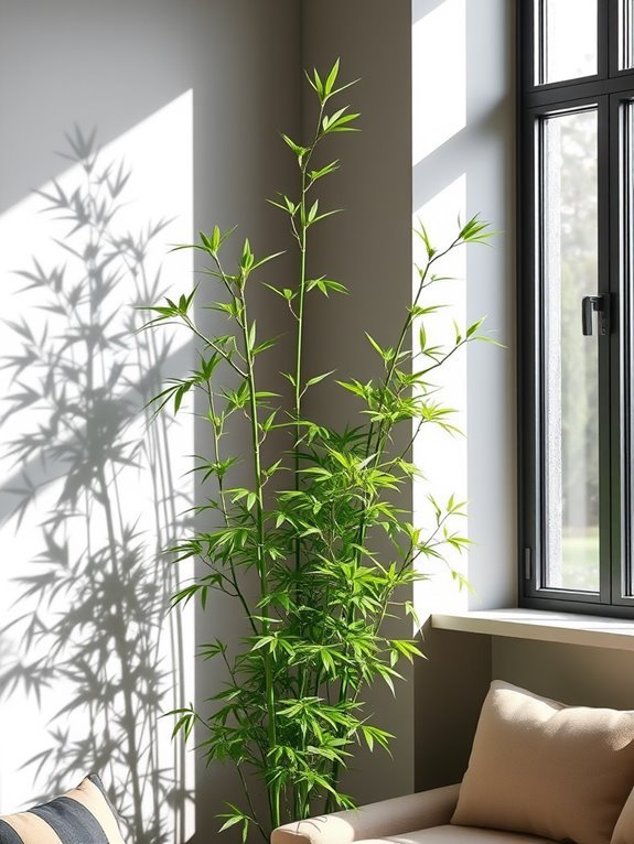 fast growing green plant