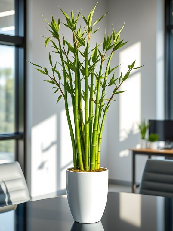 faux bamboo decoration project