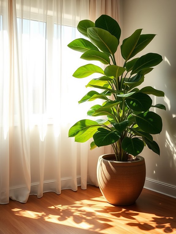 fiddle leaf fig plant