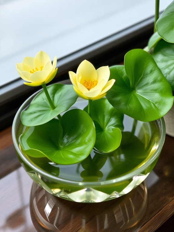 floating aquatic plant species